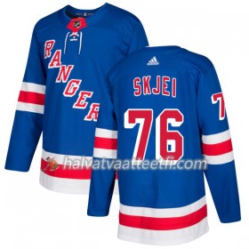 Miesten NHL New York Rangers Pelipaita Brady Skjei 76 Adidas 2017-2018 Royal Authentic